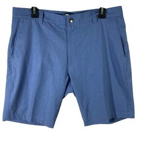 Peter Millar Gingham Shorts Breathable Golf